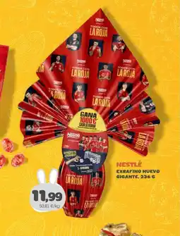 Supermercados Plaza NESTLÉ Exrafino huevo gigante oferta
