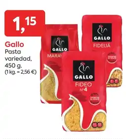 Suma Supermercados GALLO Pasta oferta