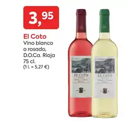 Suma Supermercados EL COTO Vino blanco o rosado, D.O.Ca. Rioja oferta