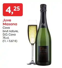 Suma Supermercados JUVE MASANA Cava brut nature, D.O. Cava oferta