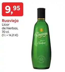 Suma Supermercados RUAVIEJA Licor de hierbas oferta