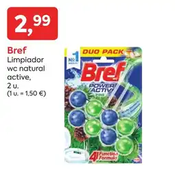 Suma Supermercados BREF Limpiador wc natural active oferta