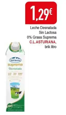 Masymas C.L.ASTURIANA Leche Desnatada Sin Lactosa 0% Grasa Suprema oferta