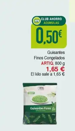 Masymas ARTIQ Guisantes Finos Congelados oferta