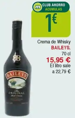Masymas BAILEYS Crema de Whisky oferta