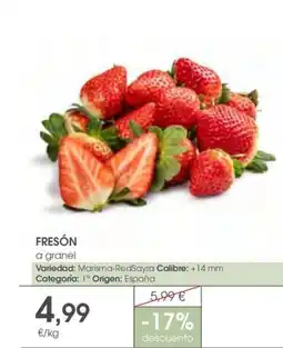 Supermercados Plaza Fresón oferta