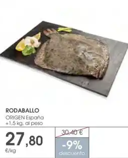 Supermercados Plaza Rodaballo oferta