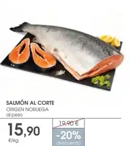 Supermercados Plaza Salmón al corte oferta