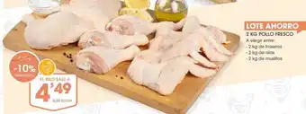 Supermercados Plaza Pollo fresco oferta