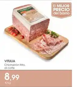 Supermercados Plaza VITULIA Chicharrón frito oferta