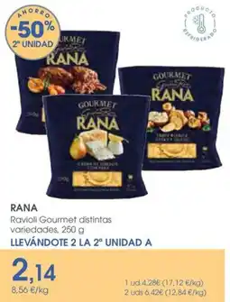 Supermercados Plaza RANA Ravioli Gourmet distintas oferta