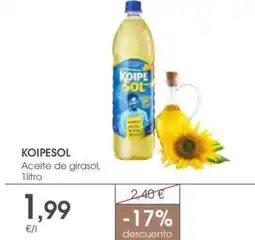 Supermercados Plaza KOIPESOL Aceite de girasol oferta