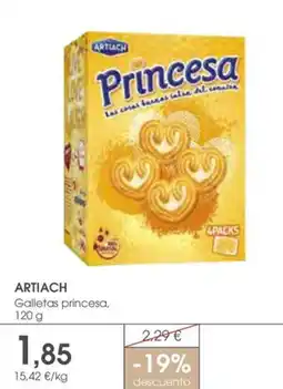 Supermercados Plaza ARTIACH Galletas princesa oferta