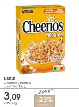 Supermercados Plaza NESTLÉ Cereales Cheerios con miel oferta