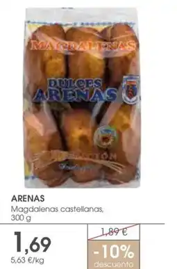 Supermercados Plaza ARENAS Magdalenas castellanas oferta