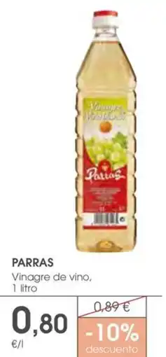 Supermercados Plaza PARRAS Vinagre de vino oferta