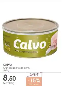Supermercados Plaza CALVO Atún en aceite de oliva oferta