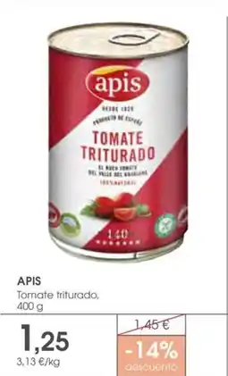 Supermercados Plaza APIS Tomate triturado oferta