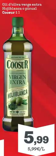 Sorli COOSUR Oli d'oliva verge extra Hojiblanca o picual oferta