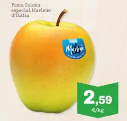 Sorli Poma Golden especial Marlene d'Itàlia oferta