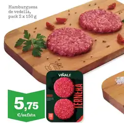 Sorli Hamburguesa de vedella oferta