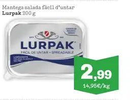 Sorli LURPAK Mantega salada fàcil d'untar oferta