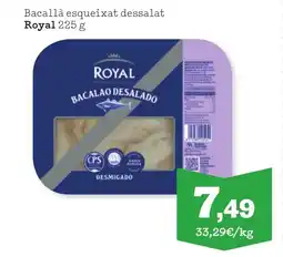 Sorli ROYAL Bacallà esqueixat dessalat oferta