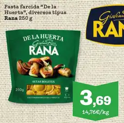 Sorli RANA Pasta farcida "De la Huerta", diversos tipus oferta