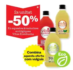 Sorli En aquestes kombutxes ecològiques Vitae Kombucha oferta