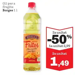 Sorli BORGES Oli per a fregits oferta
