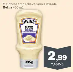 Sorli HEINZ Maionesa amb ceba caramel·litzada oferta