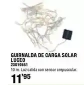 Ferrcash Guirnalda de carga solar luceo oferta