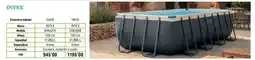 Ferrcash Intex - piscinas estructura tubular oferta