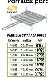 Ferrcash Parrilla estanada doble oferta