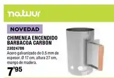 Ferrcash Natuur - chimenea encendido barbacoa carbon oferta