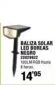 Ferrcash Baliza solar led boreas negro oferta
