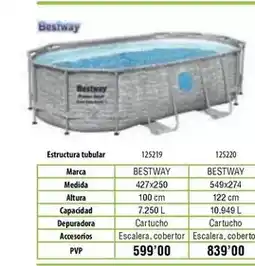 Ferrcash Bestway - piscinas estructura tubular oferta