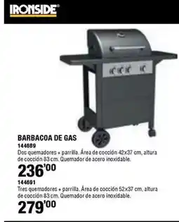 Ferrcash Ironside - barbacoa de gas oferta