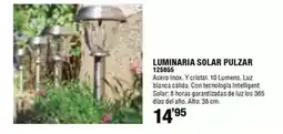 Ferrcash Luminaria solar pulzar oferta