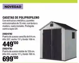 Ferrcash Casetas de polipropileno oferta