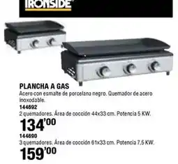 Ferrcash Ironside - plancha a gas oferta