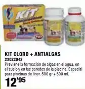 Ferrcash Pqs - kit cloro + antialgas oferta