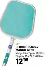 Ferrcash Gre - recogehojas + mango oferta