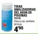 Ferrcash Tiras analizadoras del agua de piscinas oferta