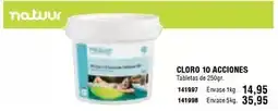 Ferrcash Natuur - cloro 10 acciones oferta