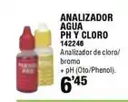 Ferrcash Analizador agua ph y cloro oferta