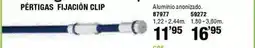 Ferrcash Mangos telescopicos pertigas fijacion clip 87977 oferta
