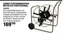 Ferrcash Ironside - carro portamanguera metálico profesional oferta