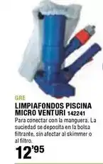 Ferrcash Gre - limpiafondos piscina micro ventur 142241 oferta