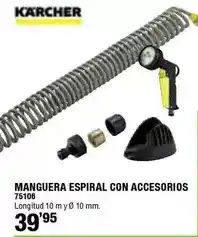 Ferrcash Kärcher - manguera espiral con accesorios oferta